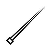 cable ties icon vector