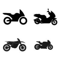 motorcycle icon vector