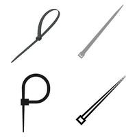 cable ties icon vector