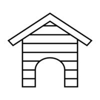 Doghouse, Dog Kennel icon vector