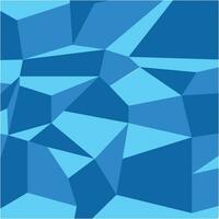 Abstract blue 3d background vector