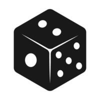 casino dice icon vector