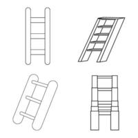 ladder icon vector