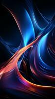 liquid marbling paint texture background, Generative AI photo