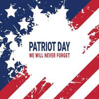 Patriot Day background. vector