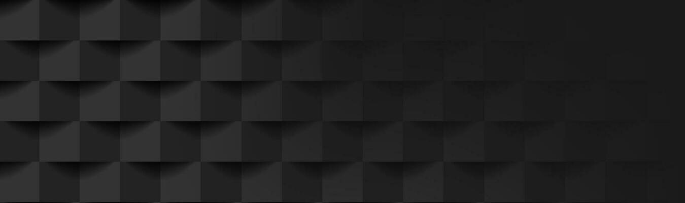 Abstract black tech geometric mosaic background