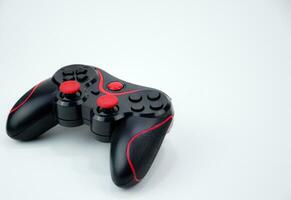 game controller, black joystick photo