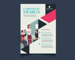 Template vector design for Brochure, Annual Report, Magazine, Poster, Corporate Presentation, Portfolio, Flyer, Digital marketing, Modern layout, size A4, Easy to use and edit.