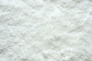 White snow texture background high angle view photo