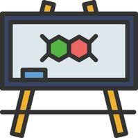 Blackboard Icon Image. vector