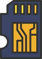 Microtechnology Icon Image. vector