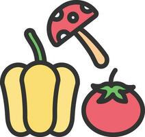 Vegetables Icon Image. vector