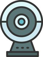 Web Camera Icon Image. vector