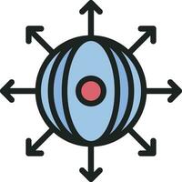 Transform and Deployment Icon Image. vector