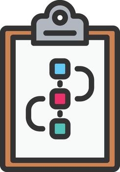 Workflow Icon Image. vector