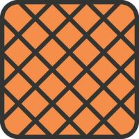 Tablecloth Icon Image. vector