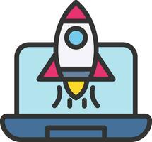 Startup Icon Image. vector