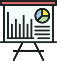 Project Analysis Icon Image. vector