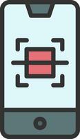 Scan Icon Image. vector