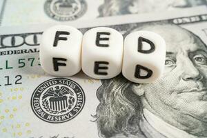 FED The Federal Reserve System, the central banking system of the United States of America. photo
