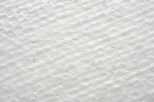 White polystyrene foam texture background photo