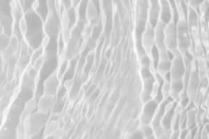 Abstract white transparent water shadow surface texture natural ripple background photo