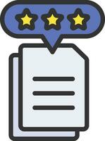 Document Review Icon Image. vector