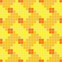 Yellow tile background, Mosaic tile background, Tile background, Seamless pattern, Mosaic seamless pattern, Mosaic tiles texture or background. Bathroom wall tiles, swimming pool tiles. vector