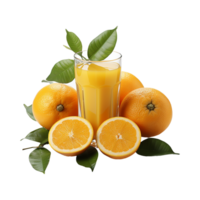 Orange Juice, Orange Juice Png, Orange Juice Transparent Background AI Generative png