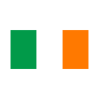 irland flagga, flagga av Irland, irland flagga png, transparent bakgrund png