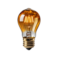 Light Bulb, Light Bulb Png, Light Bulb Transparent Background AI Generative png