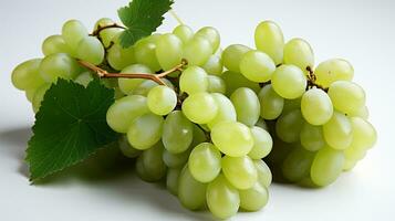 Photo of fresh and sweet red and green grapes