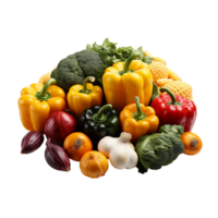 Vegetables Png With Transparent Background AI Generative