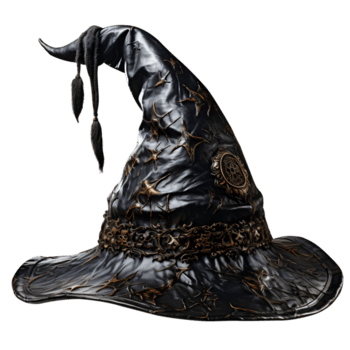 häxor hatt, Skära ut, ai generativ png