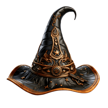 häxor hatt, Skära ut, ai generativ png