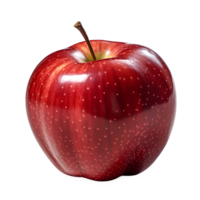 rojo manzana, separar, ai generativo png