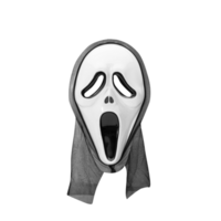 halloween spöke mask Skära ut, png fil