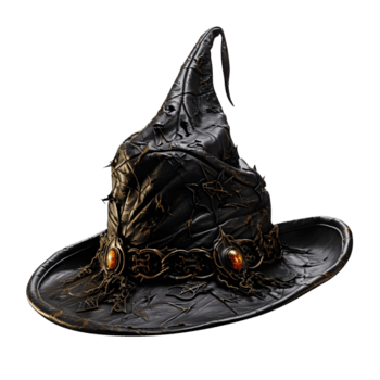 häxor hatt, Skära ut, ai generativ png