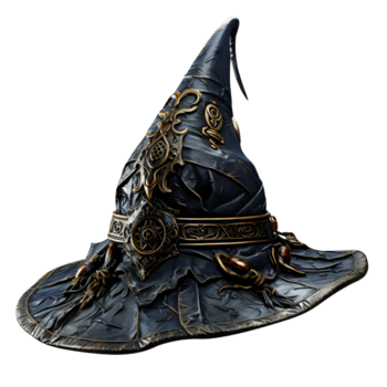 häxor hatt, Skära ut, ai generativ png