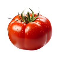 Frais tomate, découper, ai génératif png