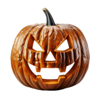 Víspera de Todos los Santos calabaza mascarilla, separar, ai generativo png