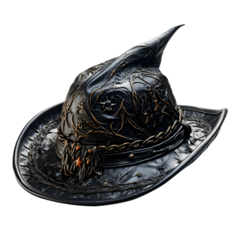 häxor hatt, Skära ut, ai generativ png