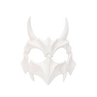 White evil mask, Cutout png