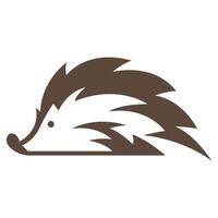 Hedgehog logo icon design vector