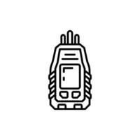 Receptacle Tester icon in vector. Logotype vector