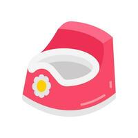 Potty icon in vector. Illustration vector