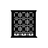 Racks icon in vector. Logotype vector