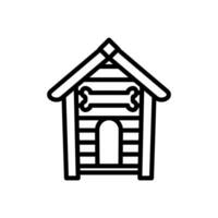 Pet House icon in vector. Logotype vector