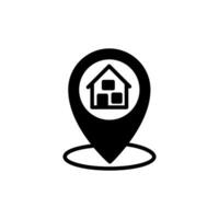 Location icon in vector. Illustration vector