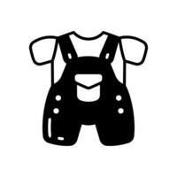 Kid Dress icon in vector. Illustration vector